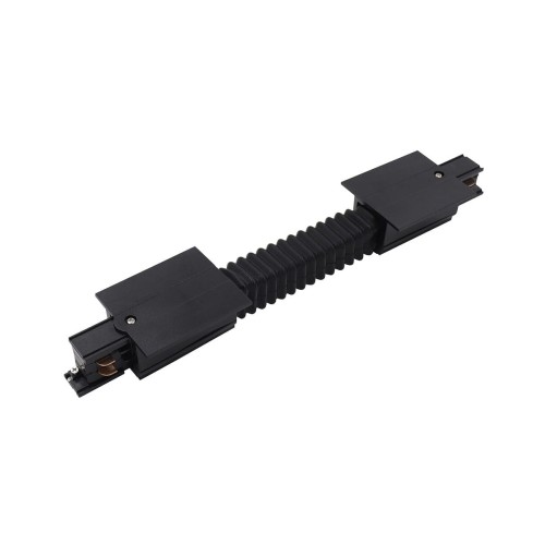 Łącznik do szynoprzewodu elastyczny giętki CTLS RECESSED POWER FLEX CONNECTOR BLACK 8677 NOWODVORSKI Lighting Loft nowoczesna trójfazowa 3 fazowa 3F sufitowy do oświetlenie szynowe listwa podtynkowa szynoprzewodów złączka czarny Inspiracje Premium