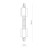 Łącznik do szynoprzewodu elastyczny giętki CTLS RECESSED POWER FLEX CONNECTOR BLACK 8677 NOWODVORSKI Lighting Loft nowoczesna trójfazowa 3 fazowa 3F sufitowy do oświetlenie szynowe listwa podtynkowa szynoprzewodów złączka czarny Inspiracje Premium