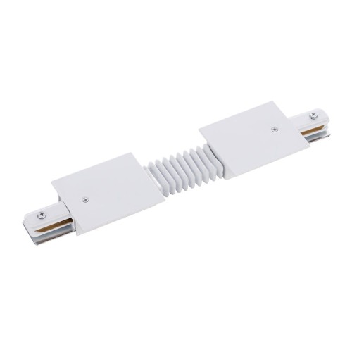 Łącznik do szynoprzewodu elastyczny giętki CTLS RECESSED POWER FLEX CONNECTOR WHITE 8676 NOWODVORSKI Lighting Loft nowoczesna trójfazowa 3 fazowa 3F sufitowy do oświetlenie szynowe listwa podtynkowa szynoprzewodów złączka biały Inspiracje Premium