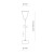 Zestaw do zawieszenia szynoprzewodów do szyny 3-fazowej CTLS SUSPENSION KIT 3 CIRCUIT WHITE 8696 NOWODVORSKI Lighting Loft nowoczesna trójfazowa 3 fazowa 3F sufitowy do oświetlenie szynowe listwa natynkowa szynoprzewodów Linki biały Inspiracje Premium