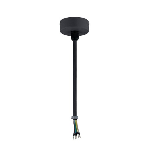Zestaw do zasilania szynoprzewodów do szyny 3-fazowej CTLS POWER SUPPLY KIT 3 CIRCUIT BLACK 8283 NOWODVORSKI Lighting Loft nowoczesna trójfazowa 3 fazowa 3F sufitowy do oświetlenie szynowe listwa natynkowa szynoprzewodów czarny Inspiracje Premium