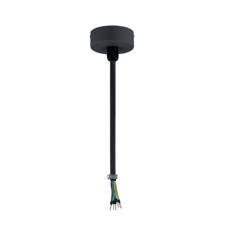 Zestaw do zasilania szynoprzewodów do szyny 3-fazowej CTLS POWER SUPPLY KIT 3 CIRCUIT BLACK 8283 NOWODVORSKI Lighting Loft nowoczesna trójfazowa 3 fazowa 3F sufitowy do oświetlenie szynowe listwa natynkowa szynoprzewodów czarny Inspiracje Premium