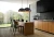 Lampa sufitowa wisząca Industrialna Loft HEMISPHERE HIT BLACK-GOLD L 10703 NOWODVORSKI Lighting E27 x1 50cm oświetleniowa żyrandol nowoczesna metal do Kuchni Jadalni nad stół blat wyspę z przetłoczeniami czarno-złota satynowy zwis Inspiracje Premium