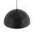 Lampa sufitowa wisząca Industrialna Loft HEMISPHERE HIT BLACK-GOLD L 10703 NOWODVORSKI Lighting E27 x1 50cm oświetleniowa żyrandol nowoczesna metal do Kuchni Jadalni nad stół blat wyspę z przetłoczeniami czarno-złota satynowy zwis Inspiracje Premium