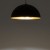 Lampa sufitowa wisząca Industrialna Loft HEMISPHERE HIT BLACK-GOLD L 10703 NOWODVORSKI Lighting E27 x1 50cm oświetleniowa żyrandol nowoczesna metal do Kuchni Jadalni nad stół blat wyspę z przetłoczeniami czarno-złota satynowy zwis Inspiracje Premium