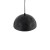 Lampa sufitowa wisząca Industrialna Loft HEMISPHERE HIT BLACK-GOLD S 10702 NOWODVORSKI Lighting E27 x1 33cm oświetleniowa żyrandol nowoczesna metal do Kuchni Jadalni nad stół blat wyspę z przetłoczeniami czarno-złota satynowy zwis Inspiracje Premium