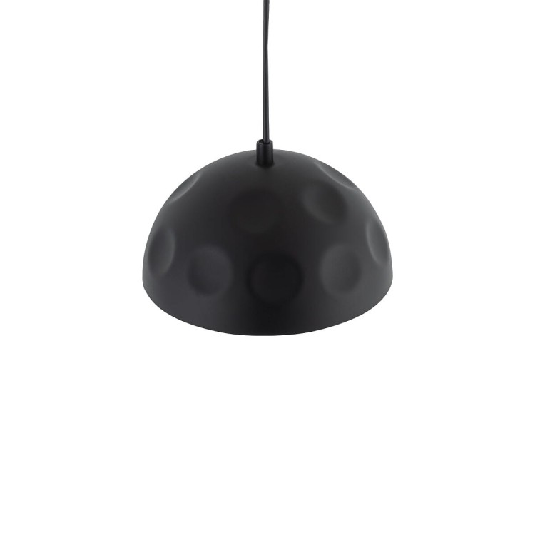 Lampa sufitowa wisząca Industrialna Loft HEMISPHERE HIT BLACK-GOLD S 10702 NOWODVORSKI Lighting E27 x1 33cm oświetleniowa żyrandol nowoczesna metal do Kuchni Jadalni nad stół blat wyspę z przetłoczeniami czarno-złota satynowy zwis Inspiracje Premium