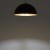 Lampa sufitowa wisząca Industrialna Loft HEMISPHERE HIT BLACK-GOLD S 10702 NOWODVORSKI Lighting E27 x1 33cm oświetleniowa żyrandol nowoczesna metal do Kuchni Jadalni nad stół blat wyspę z przetłoczeniami czarno-złota satynowy zwis Inspiracje Premium