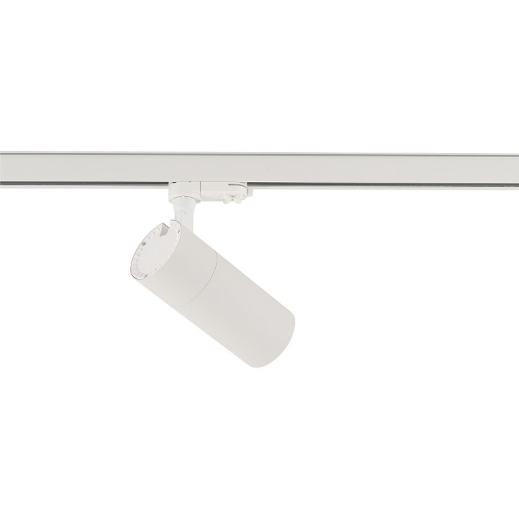 Lampa szynowa Reflektor szynowy trójfazowa CTLS TINOS LED WHITE 10395 NOWODVORSKI Lighting 30W 4000K Loft nowoczesna 3 fazowa 3F sufitowa ścienna oświetlenie szynowe 230V szynoprzewodu barwa dzienna neutralna biała biały Inspiracje Premium