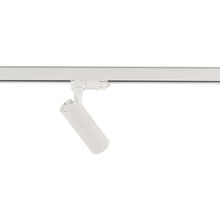 Lampa szynowa Reflektor szynowy trójfazowa CTLS TINOS LED WHITE 10393 NOWODVORSKI Lighting 10W 4000K Loft nowoczesna 3 fazowa 3F sufitowa ścienna oświetlenie szynowe 230V szynoprzewodu barwa dzienna neutralna biała biały Inspiracje Premium