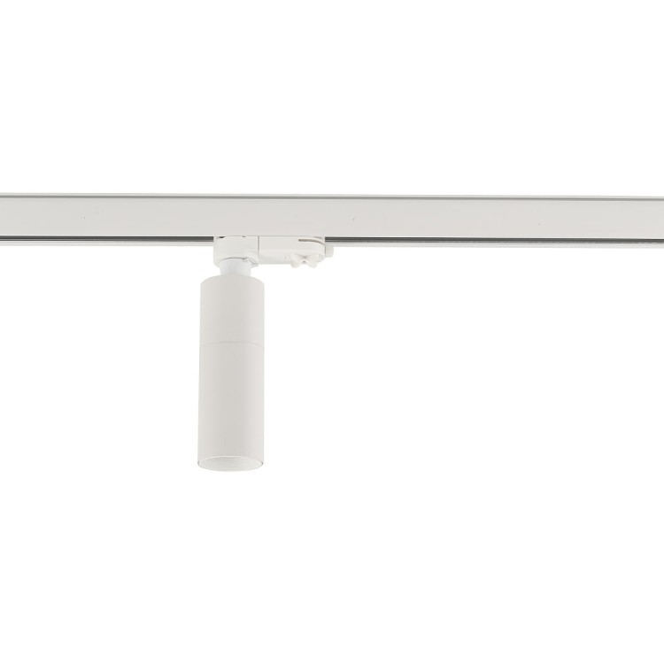 Lampa szynowa Reflektor szynowy trójfazowa CTLS TINOS LED WHITE 10393 NOWODVORSKI Lighting 10W 4000K Loft nowoczesna 3 fazowa 3F sufitowa ścienna oświetlenie szynowe 230V szynoprzewodu barwa dzienna neutralna biała biały Inspiracje Premium