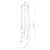 Lampa sufitowa wisząca Loft KARO VIII 10934 NOWODVORSKI Lighting 8xG9 nowoczesna oprawa oświetleniowa kula biała zwis czarno-złoty czarny czarna metal szkło Inspiracje Premium