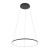Lampa sufitowa wisząca Industrialna Loft CIRCOLO LED M SH-60 BLACK 10862 NOWODVORSKI Lighting 4000K 21W 60cm oświetleniowa żyrandol nowoczesna metal czarna czarny zwis barwa dzienna neutralna Inspiracje Premium