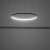 Lampa sufitowa wisząca Industrialna Loft CIRCOLO LED M SH-60 BLACK 10862 NOWODVORSKI Lighting 4000K 21W 60cm oświetleniowa żyrandol nowoczesna metal czarna czarny zwis barwa dzienna neutralna Inspiracje Premium