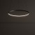 Lampa sufitowa wisząca Industrialna Loft CIRCOLO LED M SH-60 BLACK 10862 NOWODVORSKI Lighting 4000K 21W 60cm oświetleniowa żyrandol nowoczesna metal czarna czarny zwis barwa dzienna neutralna Inspiracje Premium