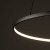 Lampa sufitowa wisząca Industrialna Loft CIRCOLO LED S SH-45 BLACK 10863 NOWODVORSKI Lighting 4000K 18W 45cm oświetleniowa żyrandol nowoczesna metal czarna czarny zwis barwa dzienna neutralna Inspiracje Premium