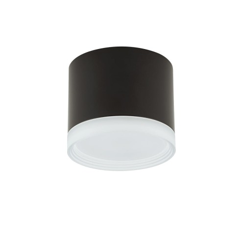 Lampa sufitowa downlight natynkowa SILBA BL CG BLACK 10477 NOWODVORSKI Lighting GX53 8.5cm Spot oświetleniowa nowoczesna sufitowa metal czarna Inspiracje Premium
