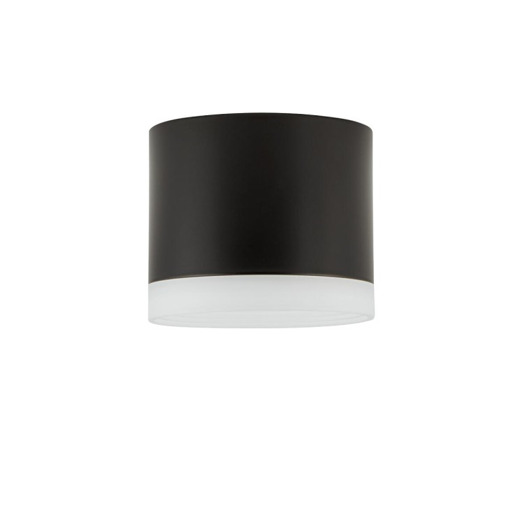 Lampa sufitowa downlight natynkowa SILBA BL CG BLACK 10477 NOWODVORSKI Lighting GX53 8.5cm Spot oświetleniowa nowoczesna sufitowa metal czarna Inspiracje Premium