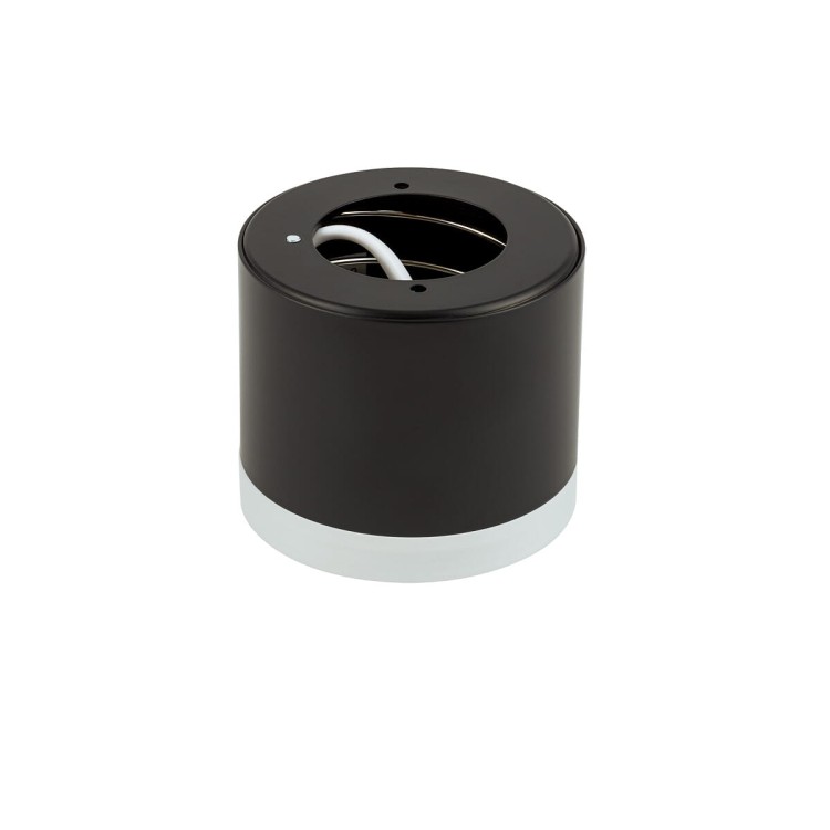 Lampa sufitowa downlight natynkowa SILBA BL CG BLACK 10477 NOWODVORSKI Lighting GX53 8.5cm Spot oświetleniowa nowoczesna sufitowa metal czarna Inspiracje Premium