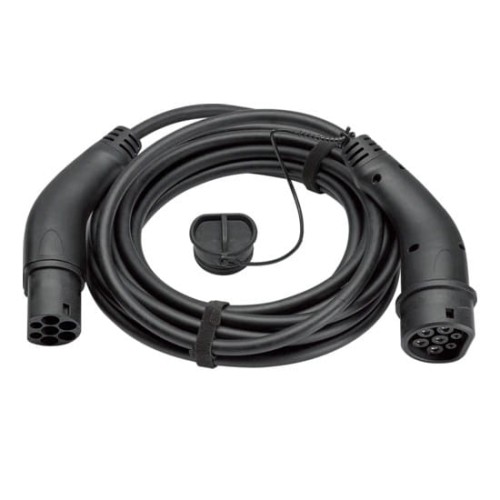 Kabel ładowania do samochodu elektrycznego Typ 2 EV Witty 7,5m XEVA734 Hager M3T2/T2 32A 3P IP44 480V dla pojazdów aut samochodów elektrycznych