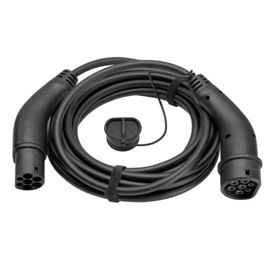 Kabel ładowania do samochodu elektrycznego Typ 2 EV Witty 7,5m XEVA732 Hager M3T2/T2 20A 3P IP44 480V dla pojazdów aut samochodów elektrycznych