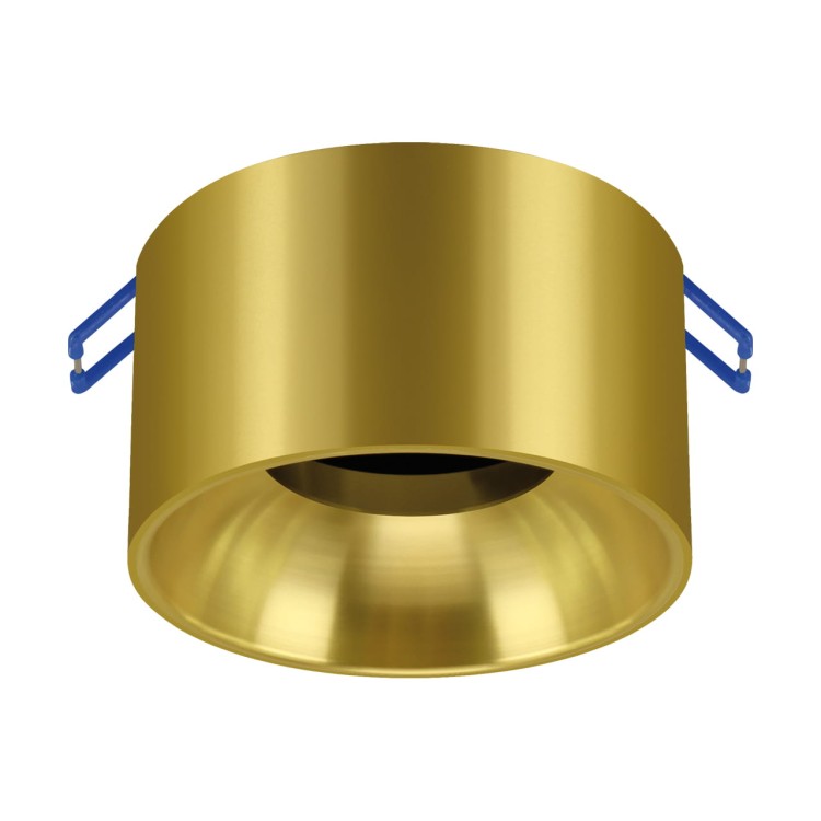 Sufitowa oprawa lampa punktowa PANAMA C GOLDEN GU10 04234 Struhm Ideus tuba spot natynkowa nowoczesna oświetleniowa złota złoty