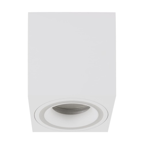 Sufitowa oprawa lampa punktowa INDI D GU10 WHITE 04047 Struhm Ideus tuba spot natynkowa nowoczesna oświetleniowa biała biały
