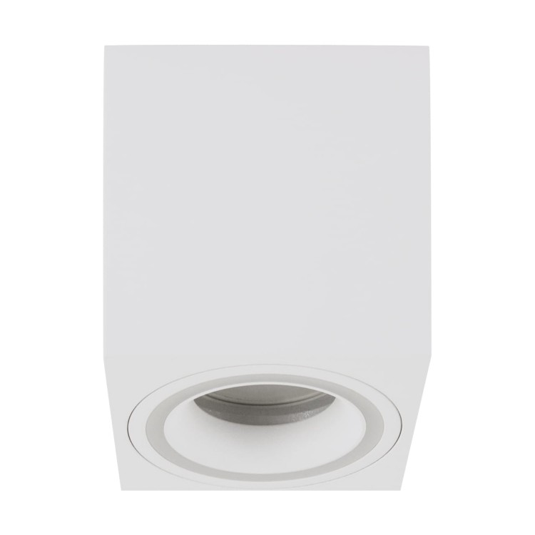 Sufitowa oprawa lampa punktowa INDI D GU10 WHITE 04047 Struhm Ideus tuba spot natynkowa nowoczesna oświetleniowa biała biały