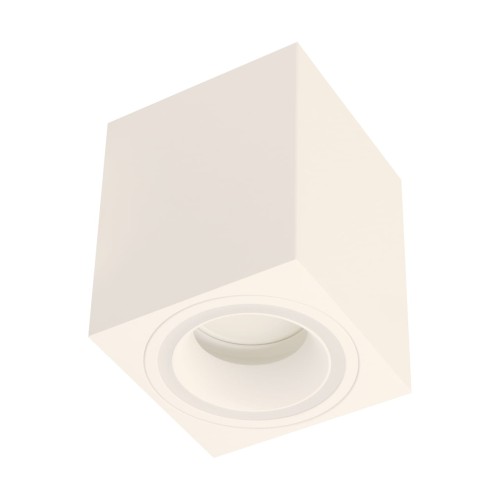 Sufitowa oprawa lampa punktowa INDI D GU10 WHITE 04047 Struhm Ideus tuba spot natynkowa nowoczesna oświetleniowa biała biały