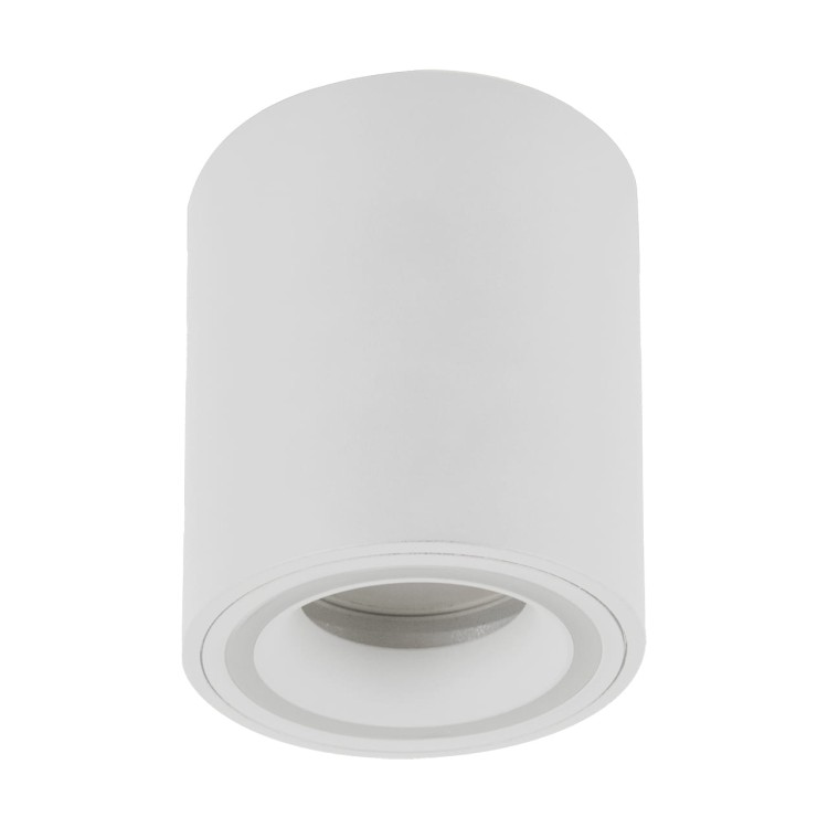 Sufitowa oprawa lampa punktowa INDI C GU10 WHITE 04045 Struhm Ideus tuba spot natynkowa nowoczesna oświetleniowa biała biały