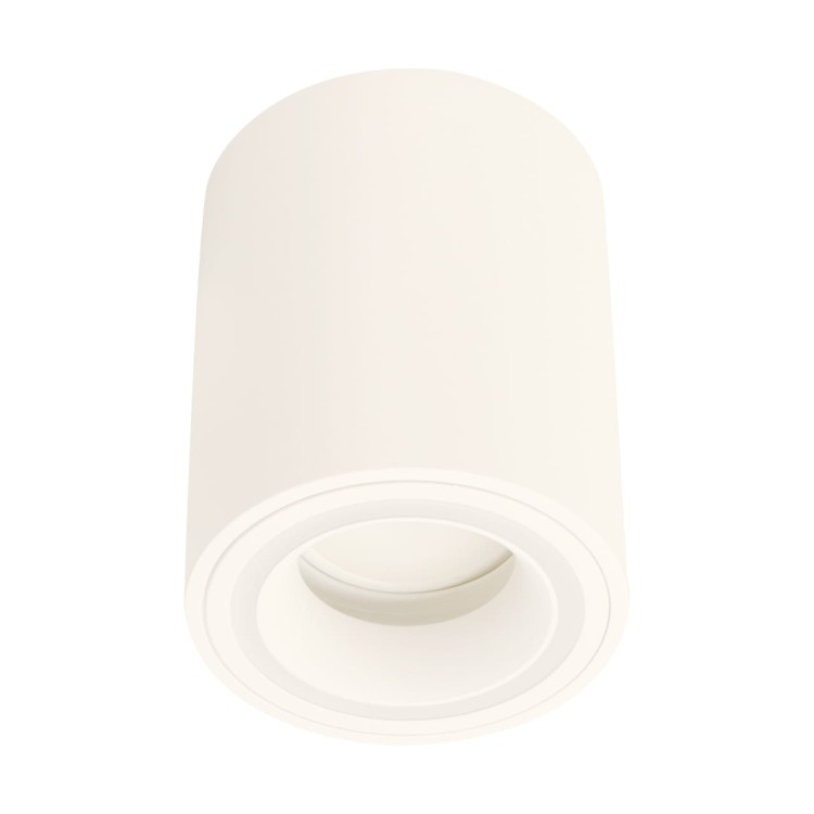 Sufitowa oprawa lampa punktowa INDI C GU10 WHITE 04045 Struhm Ideus tuba spot natynkowa nowoczesna oświetleniowa biała biały