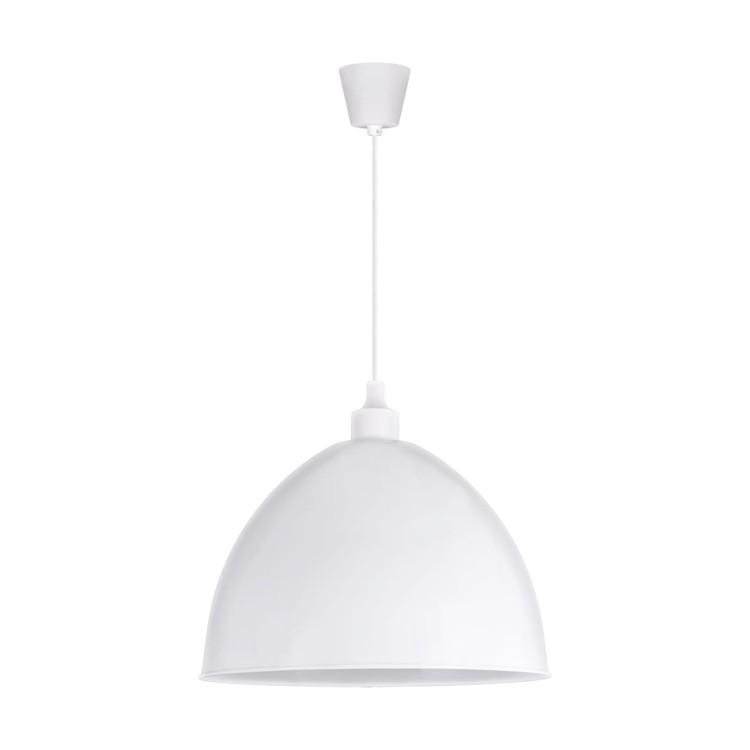 Lampa sufitowa wisząca Loft INKA WHITE 30 00013 Struhm Ideus E27 30cm nowoczesna oprawa oświetleniowa biała biały zwis