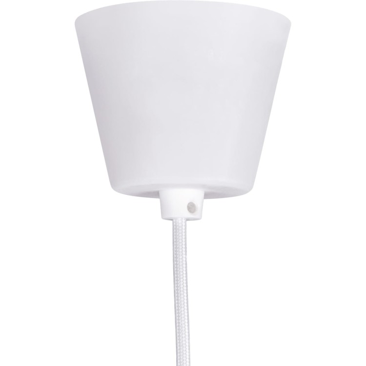 Lampa sufitowa wisząca Loft INKA WHITE 30 00013 Struhm Ideus E27 30cm nowoczesna oprawa oświetleniowa biała biały zwis