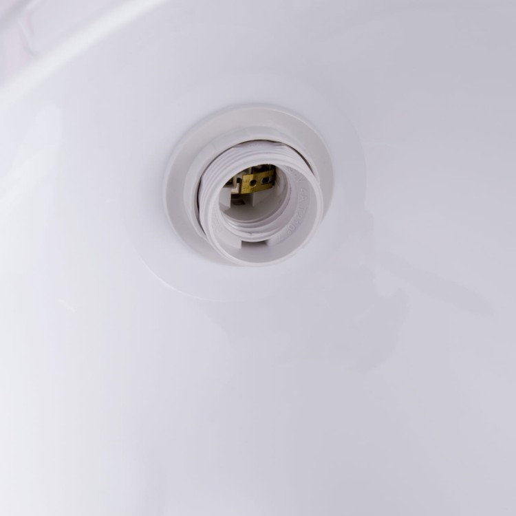 Lampa sufitowa wisząca Loft INKA WHITE 30 00013 Struhm Ideus E27 30cm nowoczesna oprawa oświetleniowa biała biały zwis