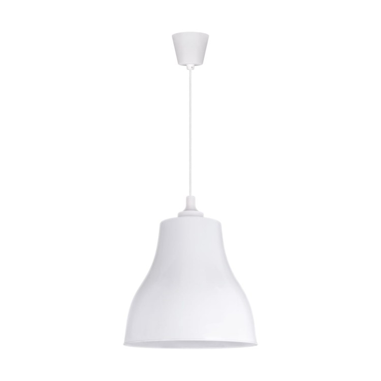 Lampa sufitowa wisząca Loft INKA WHITE 22 00012 Struhm Ideus E27 22cm nowoczesna oprawa oświetleniowa biała biały zwis