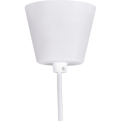 Lampa sufitowa wisząca Loft INKA WHITE 22 00012 Struhm Ideus E27 22cm nowoczesna oprawa oświetleniowa biała biały zwis