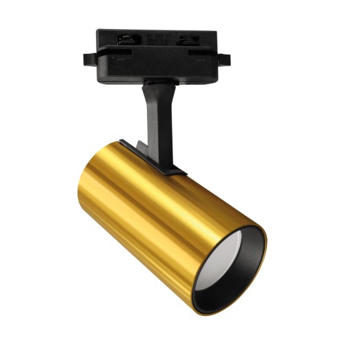 Lampa szynowa Reflektor szynowy GU10 Luter Tra Gold 04093 Struhm Ideus Loft nowoczesna sufitowa ścienna oświetlenie szynowe 230V szynoprzewodu Złota Złoty