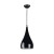 Lampa sufitowa wisząca JUSTA BLACK 03264 Struhm Ideus E27 IP20 nowoczesna oprawa oświetleniowa żyrandol czarna czarny zwis