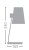 Lampa stołowa LUPE TABLE LAMP 24002 Kanlux Faro