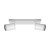 Lampa ścienno-sufitowa Industrialna Kinkiet TENOR GU10 2L WHITE 04070 Struhm Ideus 2x GU10 IP44 Biała Loft nowoczesny metalowy biały podwójny