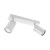 Lampa ścienno-sufitowa Industrialna Kinkiet TENOR GU10 2L WHITE 04070 Struhm Ideus 2x GU10 IP44 Biała Loft nowoczesny metalowy biały podwójny