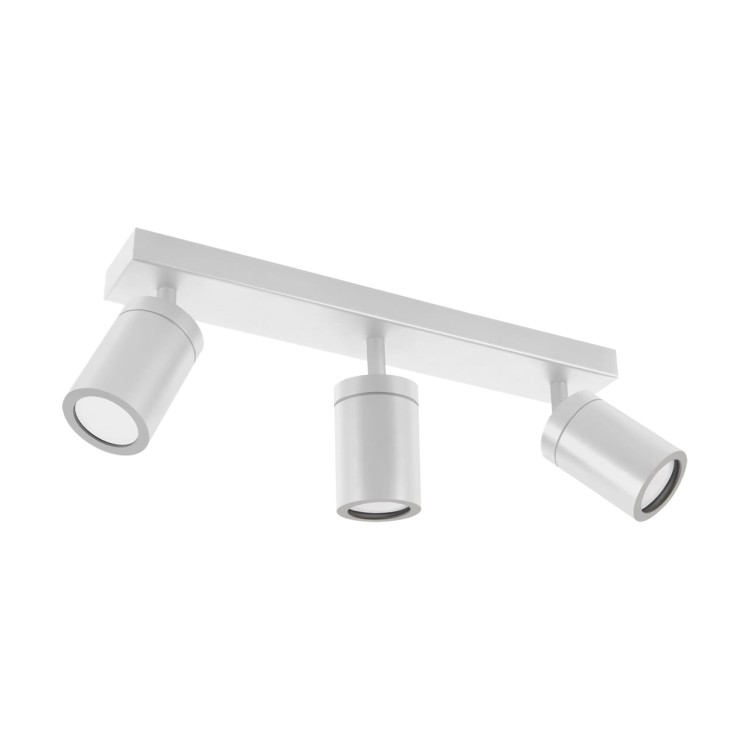 Lampa ścienno-sufitowa Industrialna Kinkiet TENOR GU10 3L WHITE 04070 Struhm Ideus 3x GU10 IP44 Biała Loft nowoczesny metalowy biały potrójny