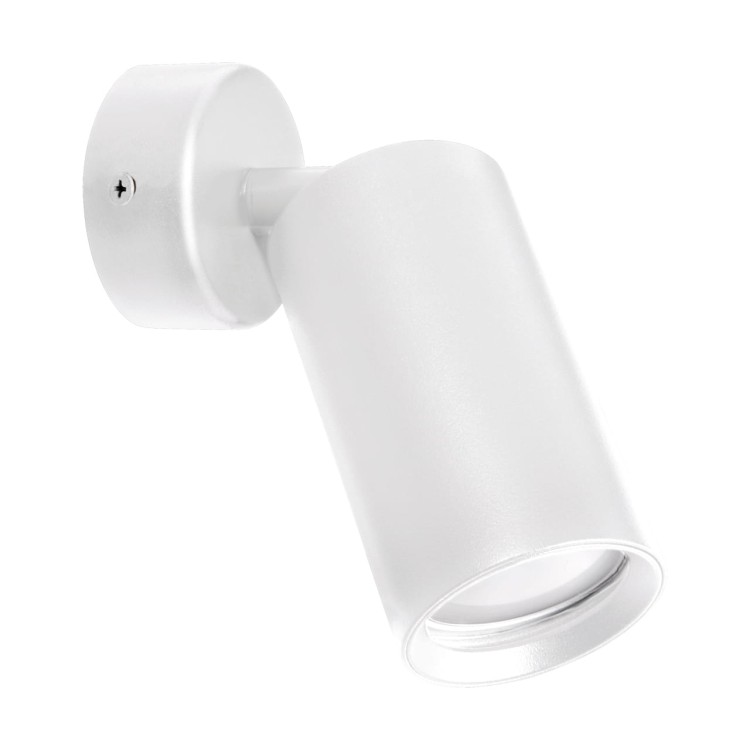 Lampa ścienno-sufitowa Industrialna Kinkiet DARIA SPT GU10 WHITE 03946 Struhm Ideus Biała Loft nowoczesny metalowy biały pojedynczy