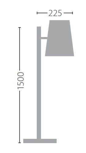 Lampa podłogowa LUPE FLOOR LAMP 24003 Kanlux Faro