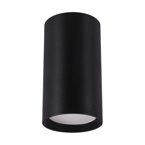 Sufitowa oprawa lampa punktowa DARIA DWL GU10 BLACK 03945 Struhm Ideus tuba spot natynkowa nowoczesna oświetleniowa czarna czarny