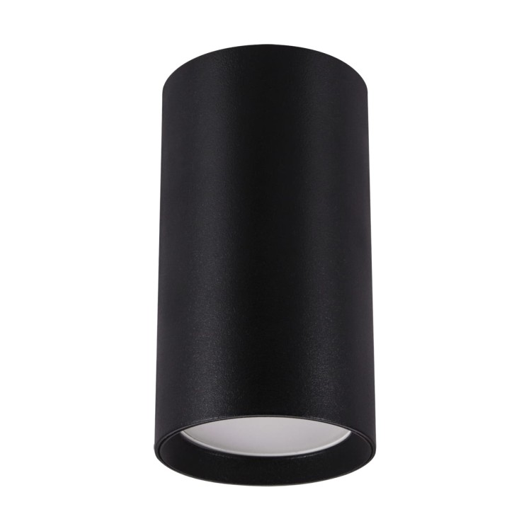 Sufitowa oprawa lampa punktowa DARIA DWL GU10 BLACK 03945 Struhm Ideus tuba spot natynkowa nowoczesna oświetleniowa czarna czarny