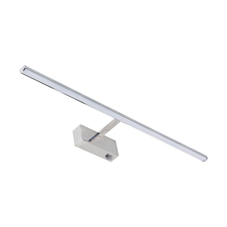Lampa ścienna łazienkowa nad lustro MARTA LED 12W CHROME NW (KANARYA) 03576 Struhm Ideus IP44 55cm 4000K nowoczesna oprawa oświetleniowa kinkiet łazienkowy do łazienki z włącznikiem chrom