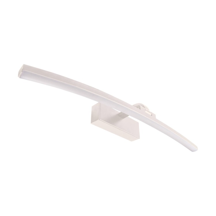 Lampa ścienna łazienkowa nad lustro MAMBA LED 12W WHITE NW 04022 Struhm Ideus IP44 50cm 4100K nowoczesna oprawa oświetleniowa kinkiet łazienkowy do łazienki biały biała