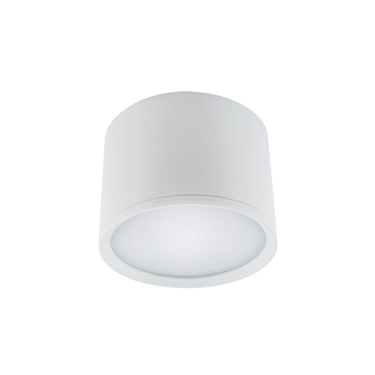 Sufitowa oprawa lampa punktowa ROLEN LED 7W WHITE NW 03108 4100K Struhm Ideus tuba spot natynkowa nowoczesna oświetleniowa barwa dzienna neutralna biała biały