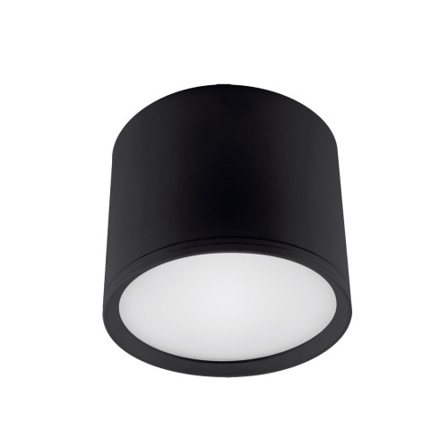 Sufitowa oprawa lampa punktowa ROLEN LED 10W BLACK NW 03781 4100K Struhm Ideus tuba spot natynkowa nowoczesna oświetleniowa barwa dzienna neutralna czarna czarny